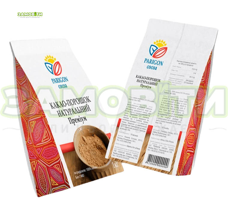 Какао-порошок Premium Parigon Cocoa 1 кг